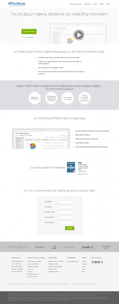 pitchbook case study